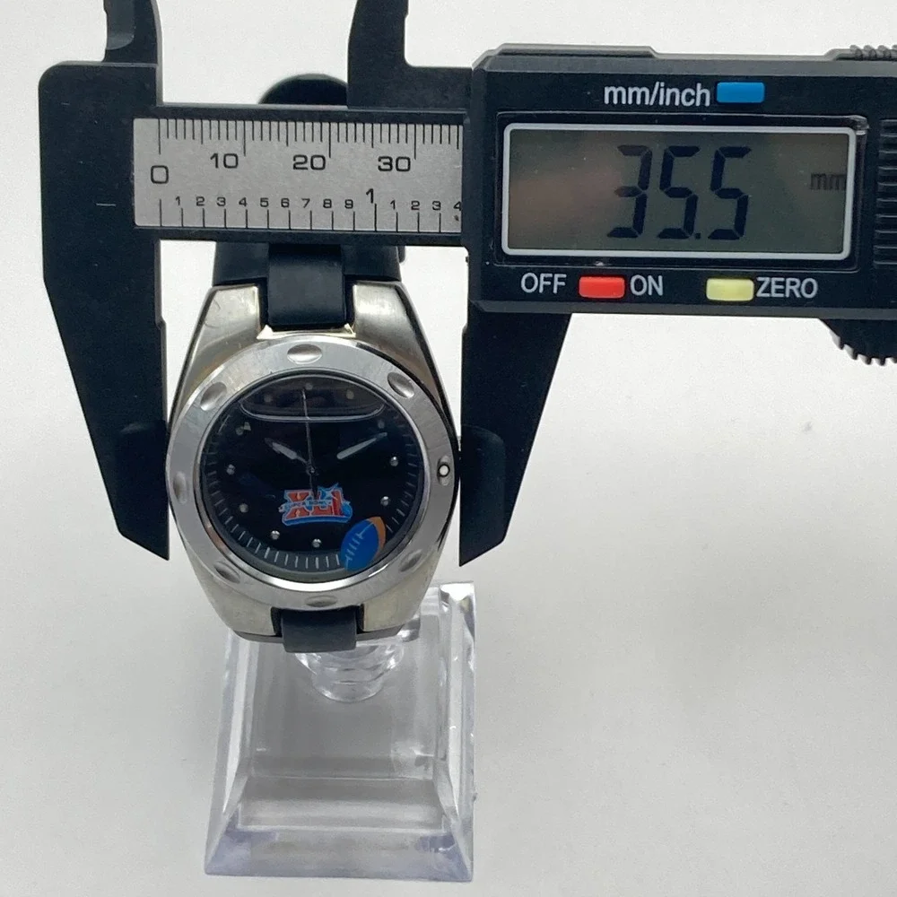 Fossil Super Bowl XLI Men's Watch NFL Colts Floating Football New Battery 2007